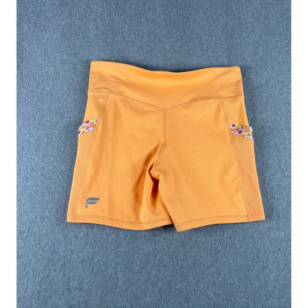 Fabletics‎ Women's Trinity Mid-Rise 5' Shorts Orange Size M NWT
